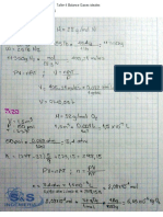 Taller Gases Ideales - Balance de Masas Comprimido