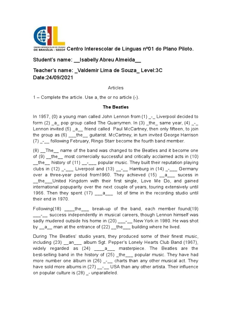 3C Articles | PDF