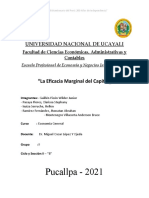 G9 - La Eficacia Marginal Del Capital, E. General Iv