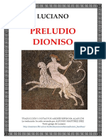 Luciano - Preludio Dionisio Ed. Bilingue