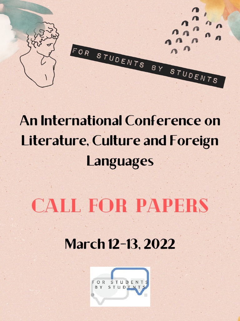 Call For Papers v3 | PDF | Language Arts & Discipline