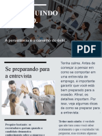 CONSEGUIR O TRABALHO: DICAS PARA SE PREPARAR E SE DESTACAR NA ENTREVISTA