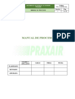 MANUAL DE PROCESOS PRX.O-SG-MN-002