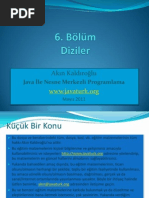 Bölüm Diziler