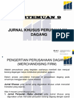 Modul Jurnal Khusus Perusahaan Dagang