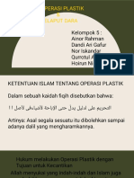 Kelompok 5 Operasi Plastik & Selaput Dara