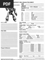Download Robotech Character Sheets by Michael L L Reeve SN54731885 doc pdf