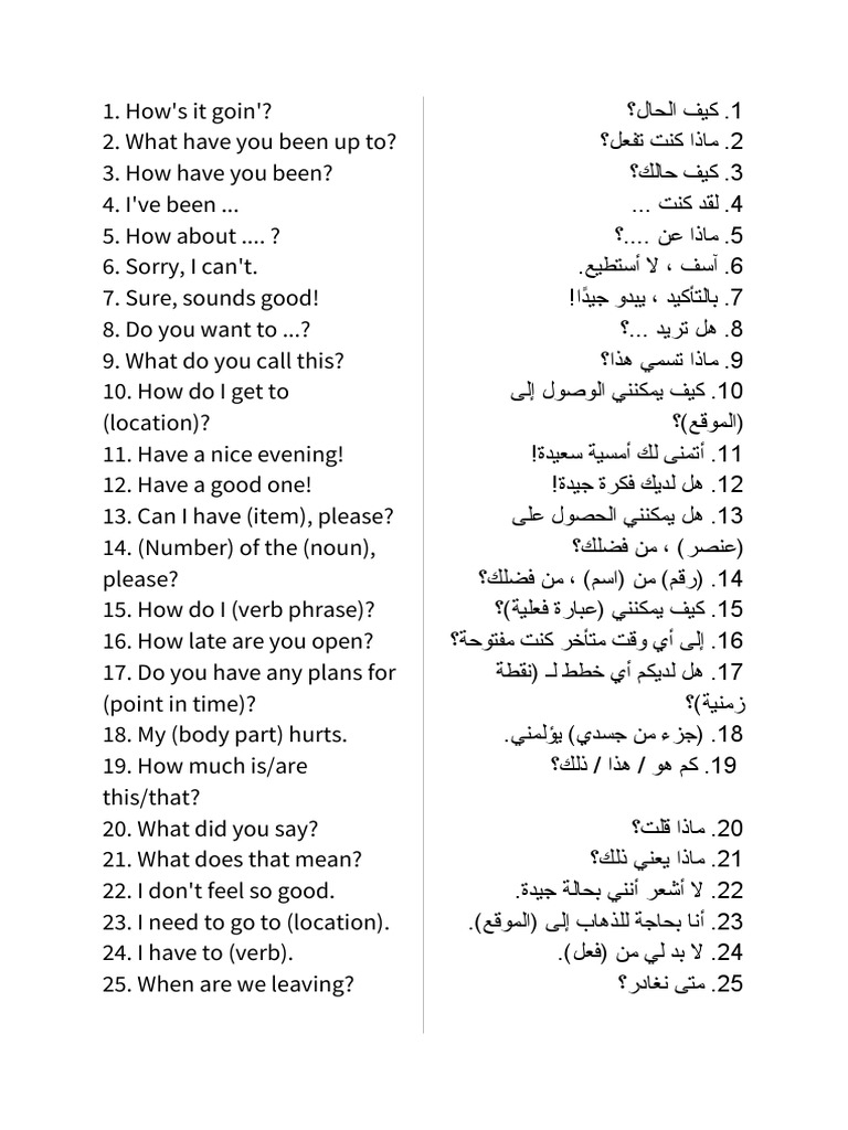 25 Phrases Every English Intermediate Learner Must-Know | PDF ...