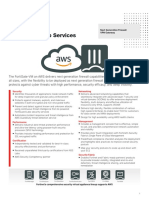 Fortigate - VM On Amazon Web Services: Data Sheet