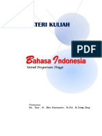 BUKU MODUL BAHASA INDONESIA UNTUK PERGURUAN TINGGI - Removed