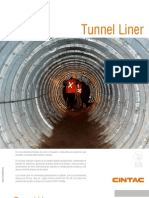 Cintac Infraestructura Vial Ficha Tunnel Liner