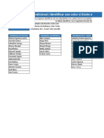 9.1.- Formato Condicional, Identificar con color si Existe en Excel