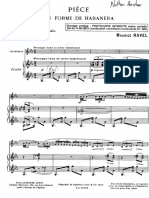 Ravel - Piece en forme de habanera (Piano) copy