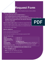 NDIS Access Request Form