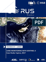 Land Monitoring With Sentinel-3 Case Study: Cyprus, 2017: Training Kit - Land04 Dfsdfgagriagragri