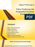 Faktor Pendorong Dan Penghambat Persatuan Kesatuan Bangsa