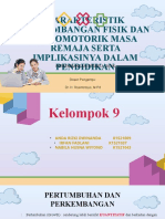 PPT Kelompok 9 Perkembangan Fisik dan Psikomotorik PTB A