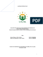 Analisis Pelaksanaan Manajemen Pos kesehatan Pesantren (Poskestren) (Studi di Pondok Pesantren Assalafi Al Fitrah Kedinding, Kota Surabaya)(1)