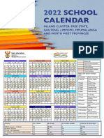 2022 School Calendar Gazette