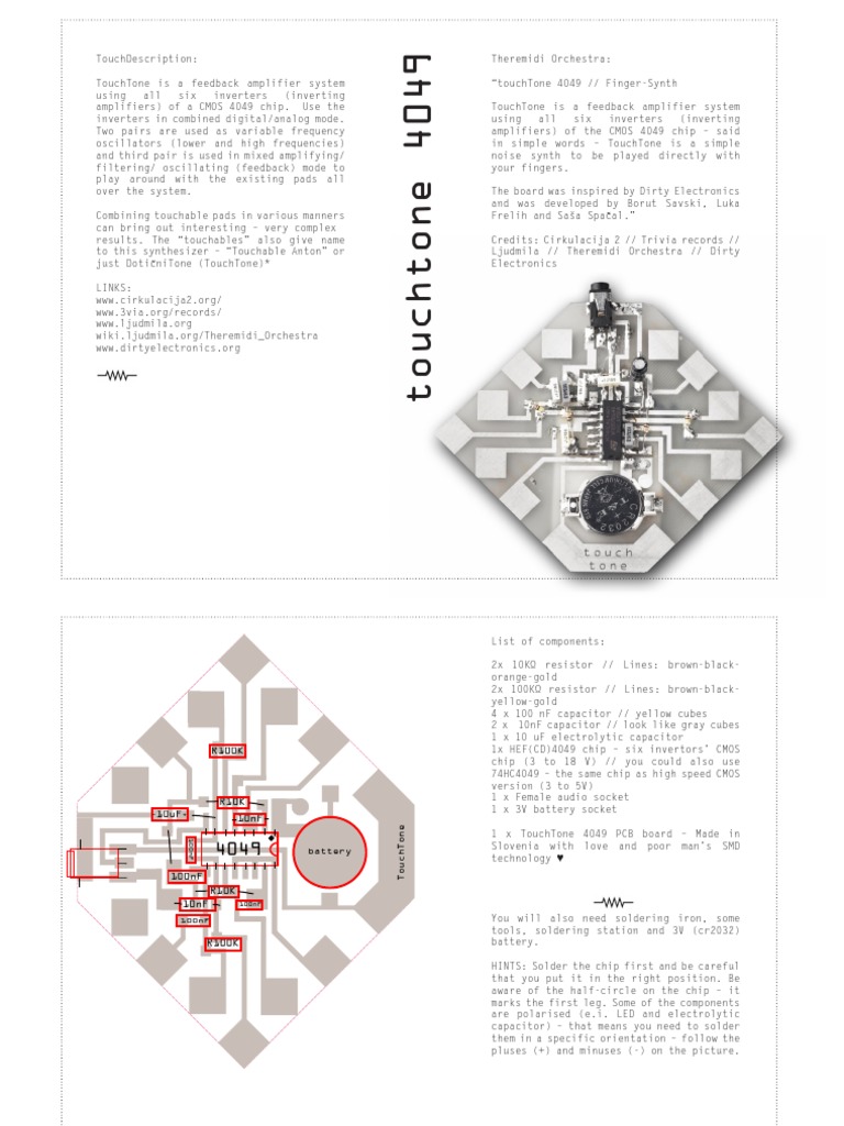 Touchtone 2014 09 08 | PDF | Amplifier | Electronics