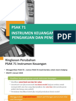 Psak 71 Instrumen Keuangan: Pengakuan Dan Pengukuran