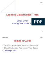 Learning Classification Trees: Sargur Srihari Srihari@cedar - Buffalo.edu