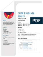 Nur Faimah Idris: Always Focus On My Job