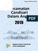 Kecamatan Candisari Dalam Angka 2019