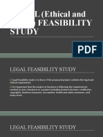 LEGAL (Ethical and Moral) Feasibility Study