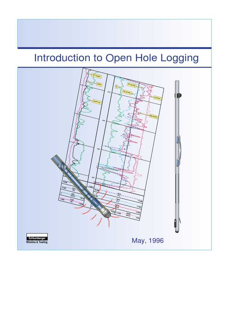Introduction To Open Hole Logging Pdf Porosity Clastic Rock