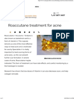Vitamin A For Acne Roaccutane Treatment For Acne - Acne Specialists