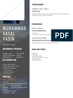 CV - Muhammad Aksal Yasin