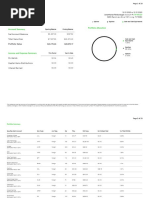 Account Summary Portfolio Allocation