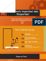 Part 7 Jenis-Jenis Importasi Dan Eksportasi