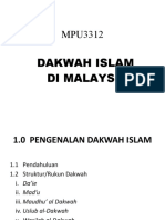 1.0 Pengenalan Dakwah Islam RASMI