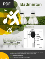 Badminton: Facilities, Equipment & Playing Area