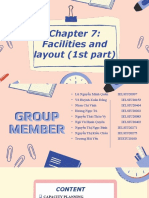Chapter 7 - Facilities and Layouts - 1ST Part