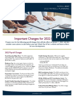 Important Changes For 2022 Payroll: Yeo & Yeo