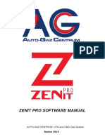 Zenit Pro Software Manual: Auto-Gaz Centrum LPG and CNG Gas System