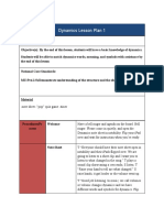 5th Grade Dynamics Lesson 1