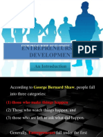 Entrepreneurship Development: Types, Qualities & Risks