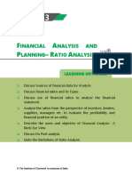 F A P - R A: Inancial Nalysis and Lanning Atio Nalysis