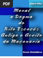 LIVRO Moral e Dogma Albert Pike (Em Portugues