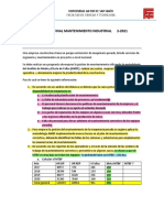 Proyecto Final Mant Ind 2 - 2021