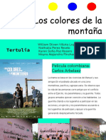 Película Los Colores Dela Montaña