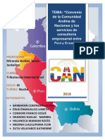 Comunidad Andina y El Sector Empresarial en Peru y Ecuador - TRIBUTACION INTERNACIONAL