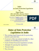 India: An Up-Date On Data Protection Legislation Tejas Karia