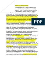 Trabajos psíquicos en la adolescencia