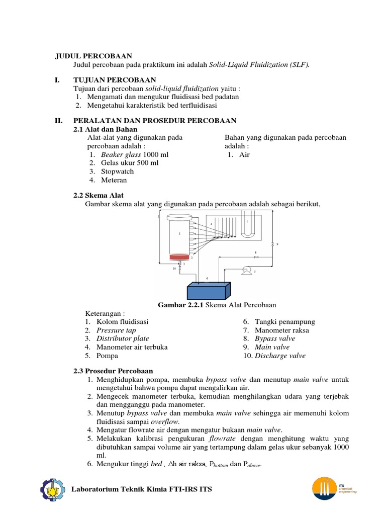 SolidLiquid Fluidization PDF