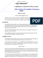 Efecto Del PH en La Solubilidad Del Sulfhidrato de Hidrogeno